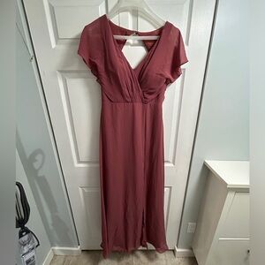 Azazie Rylee in Dusty Rose (size 8)